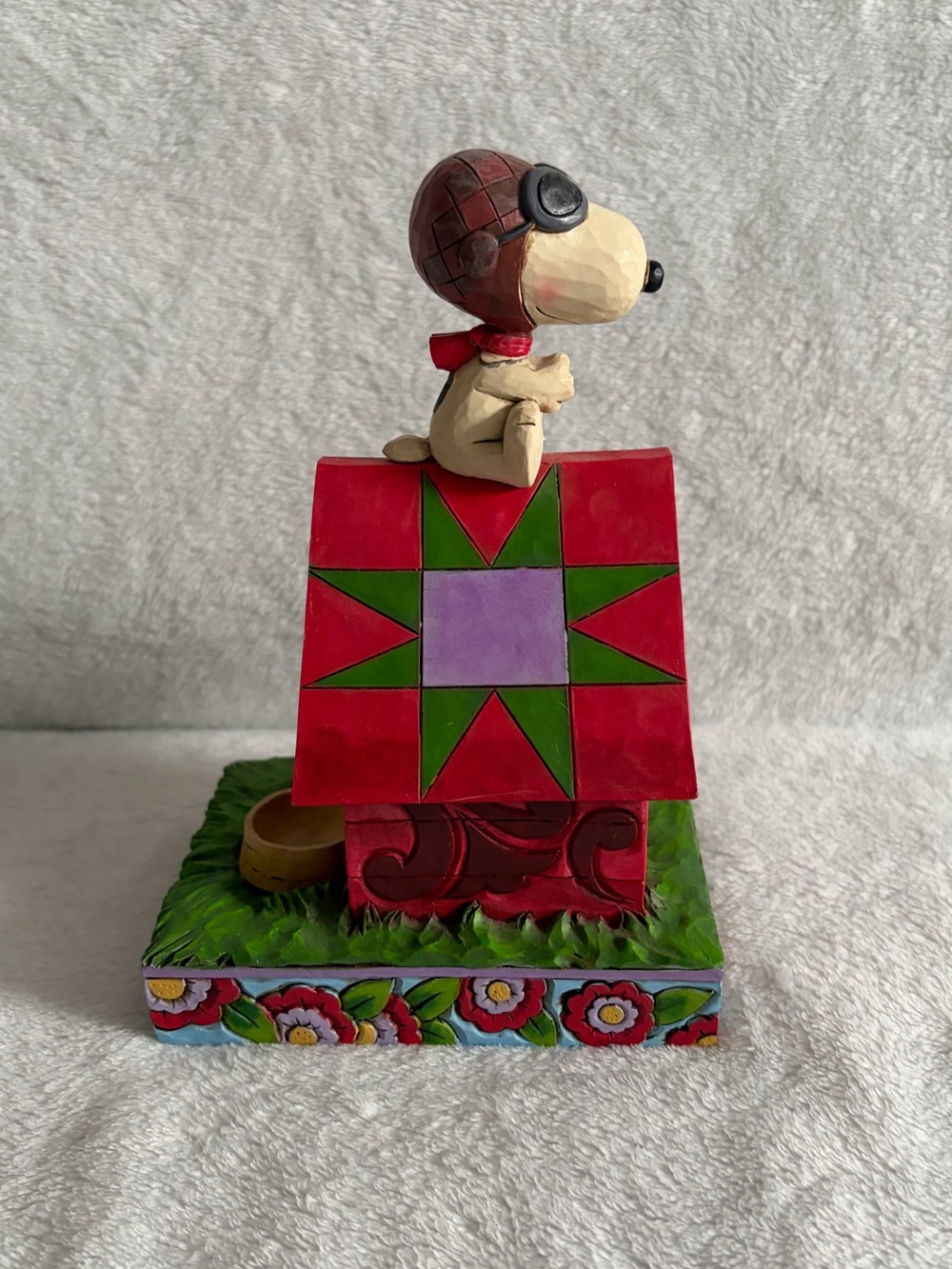 Jim Shore Peanuts Charlie Brown Snoopy The Flying Ace #4042375